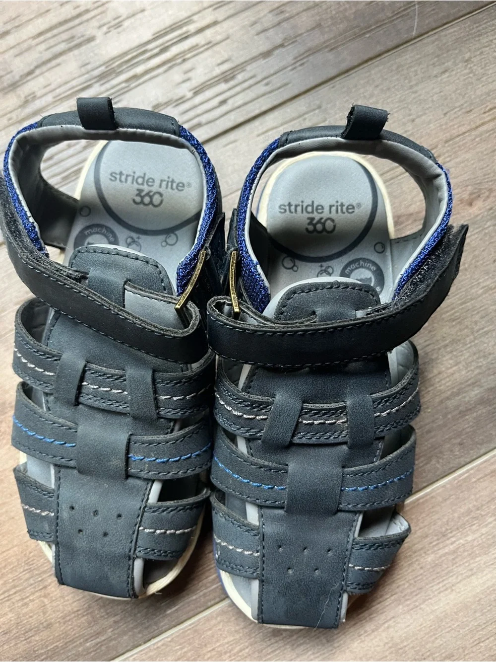 Stride Rite Navy and Blue Paddy Sneaker Sandal
